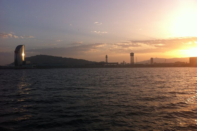 Guided Private Yacht Tour in Barcelona Spain - The Gothic Quarter from offshore