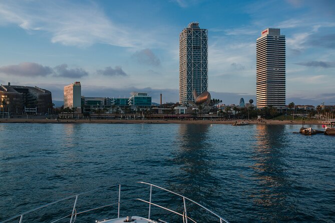 Guided Private Yacht Tour in Barcelona Spain - The Sagrada Família as your city marker
