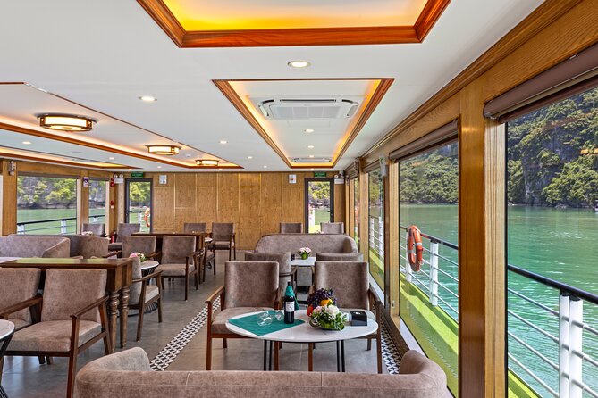 Ha Long Bay Day Tour by 5-Star Heritage Luxury Cruise From Hanoi - Ti Top Island for swimming or the summit view