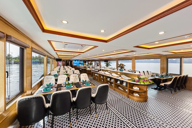 Ha Long Bay Day Tour by 5-Star Heritage Luxury Cruise From Hanoi - The cruise boat and what luxury means here
