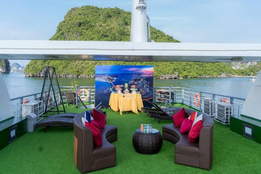 Ha Noi - Ha Long Bay 1 Day/ Luxury Boat/ Buffet Lunch/ Party - What the $49 price really covers