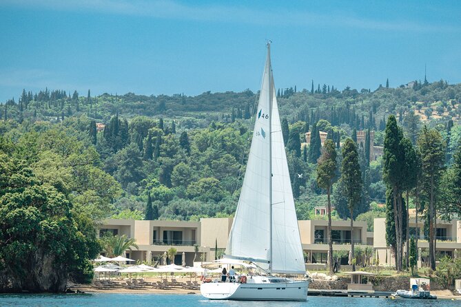 Half Day Cruise on a Sailing Yacht in Corfu Island - Choosing a swim stop: Strogylo, Barbati, Kalami, or Kerasia