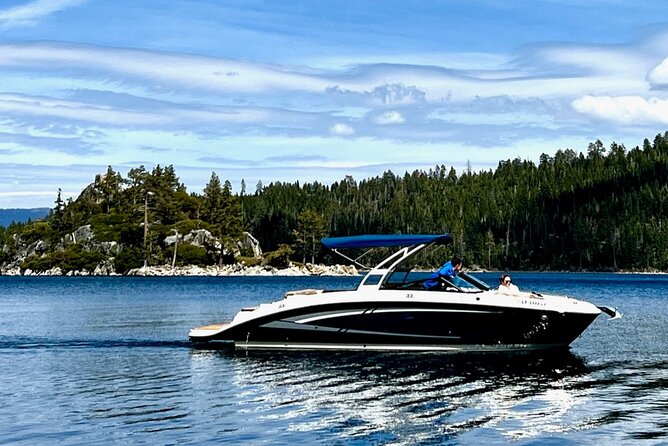 Half Day Luxury Yacht Class Tour on Lake Tahoe 4.5 hours - Cruising toward Emerald Bay