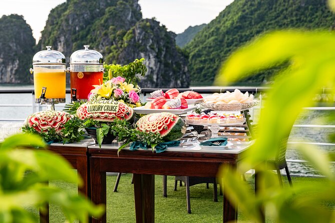Halong bay 5star Cruise Day Trip: Buffet lunch & Limousine bus - Sung Sot Cave, the day’s biggest stop