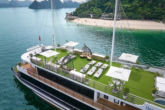 Halong Bay Day Tour Luxury Cruise With Jacuzzi and Buffet Lunch - Key points before you book