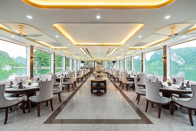 Halong Bay Day Tour Luxury Cruise With Jacuzzi and Buffet Lunch - Leaving Hanoi between 8 and 8:45 a.m.