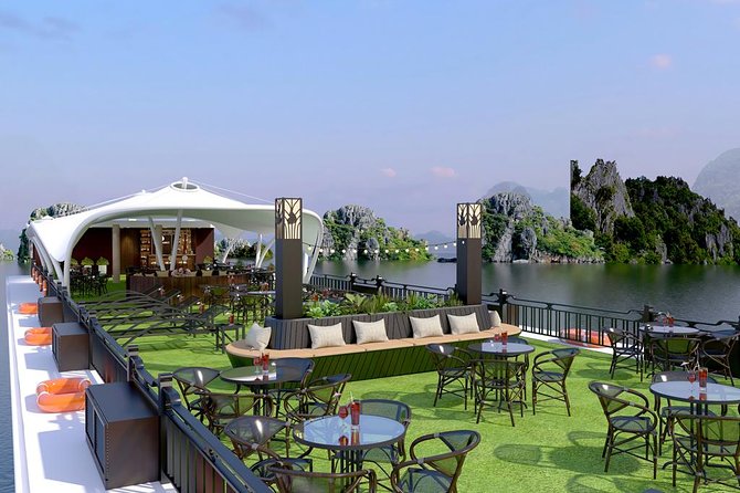Halong bay luxury cruise 2D/1N: Titop island, Surprise cave, Kayaking, Swimming - Titop Island: climb for the view or stay by the beach