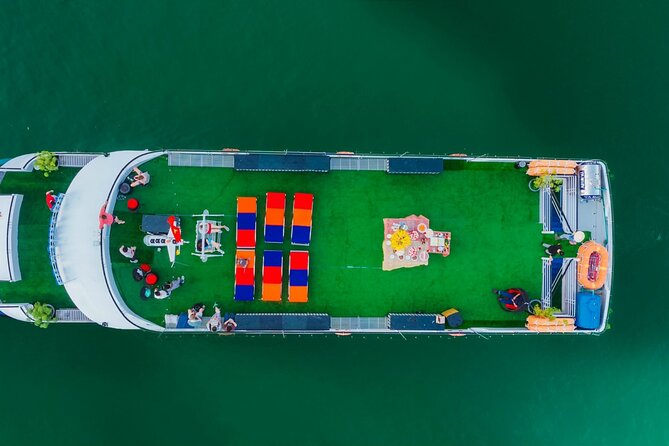 Halong bay Luxury Cruise Trip: Titop Island, Amazing Cave & Kayak - From Hanoi’s Old Quarter to Tuan Chau Harbor