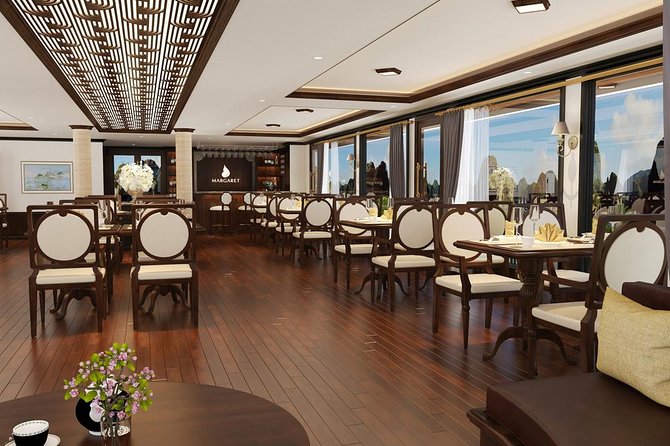 Halong Luxury Cruise 2D/1N: Kayaking, swimming, Titop island, Surprise cave - Cruising back with an early lunch