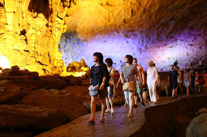 Halong Luxury Cruise Full Day Tour from Hanoi: All Inclusive - Six hours among Halong Bay’s limestone islands