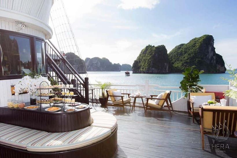 Hanoi: 2D1N Ha Long Bay by Hera Grand Luxury Cruise - From Hanoi to Tuan Chau Marina