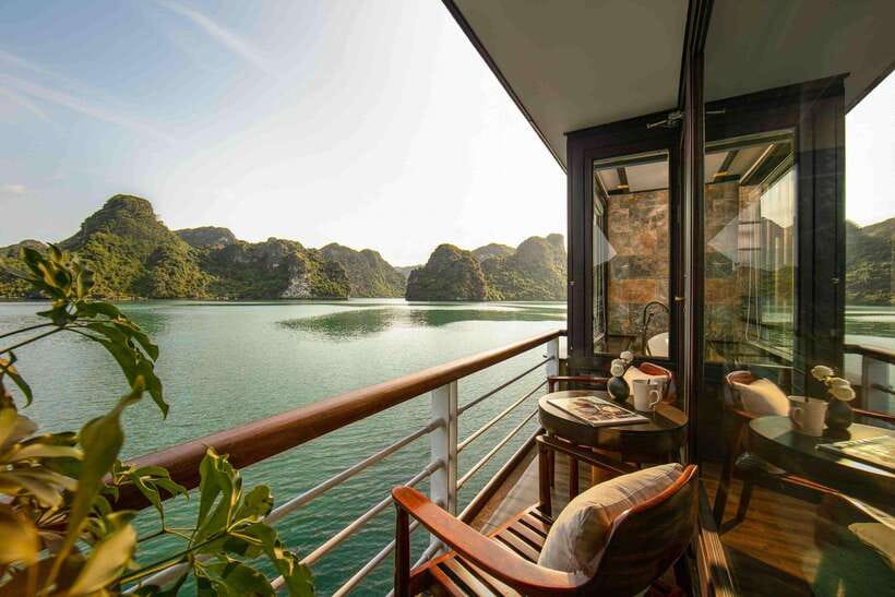 Hanoi: 2D1N Ha Long Bay, Lan Ha Bay by Amanda Luxury Cruise - Tai Chi and the Dark and Bright Cave