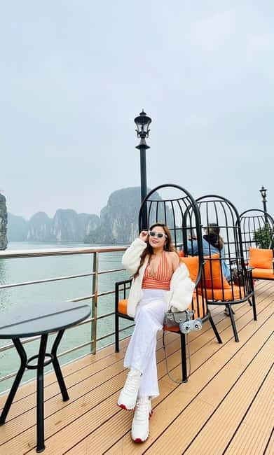 Hanoi: Ha Long Bay Full Day Trip - Amethyst Luxury Cruise - A substantial lunch with one small omission