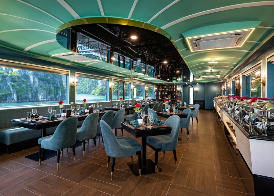 Hanoi: Ha Long Bay Full Day Trip - Amethyst Luxury Cruise - Sunset, cake, fruit, and the ride home