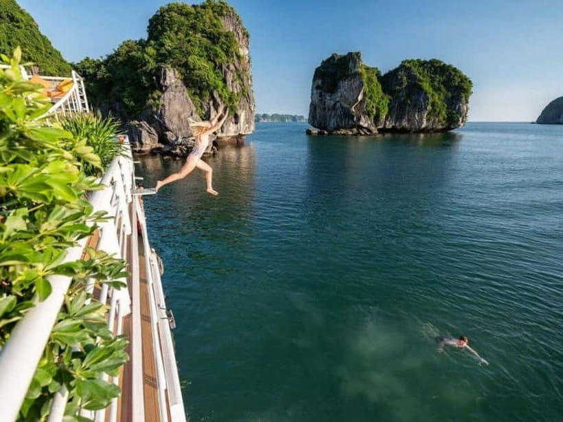 Hanoi: Lan Ha Bay & Cat Ba Island Day Trip on Luxury Cruise - Choosing Hanoi pickup or Cat Ba departure