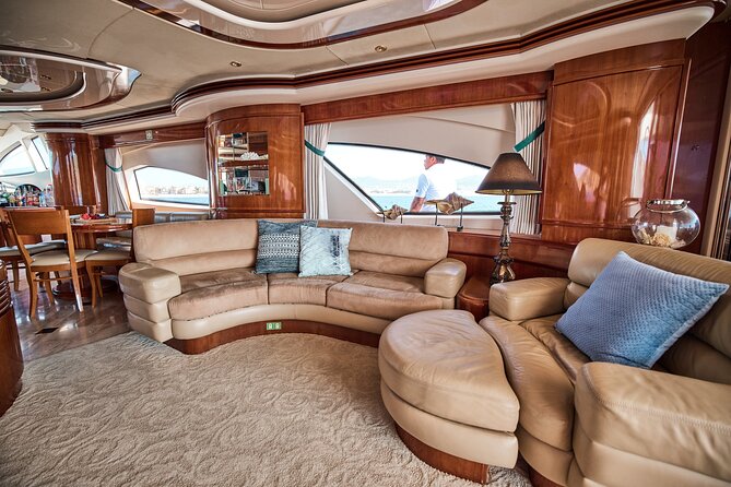 Heather Nikki 80 ft Italian Azimut Yacht Rental - Open bar, personal bartender, and an easy pace