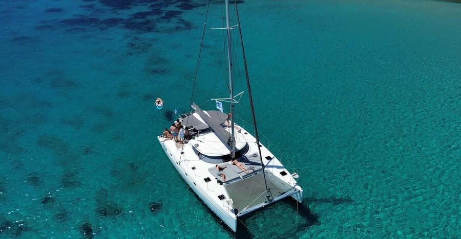 Heraklion: Dia Island Luxury Catamaran Cruise with Meal - What the $127 price really covers