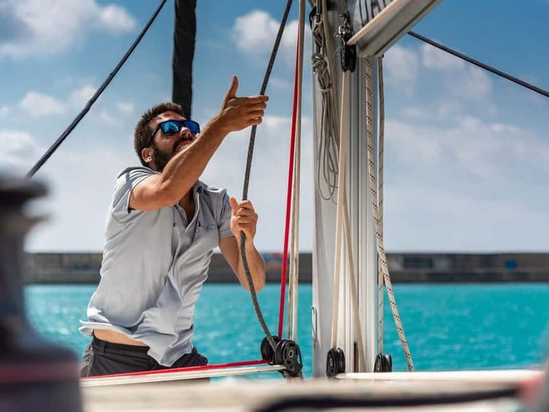 Heraklion: Luxury Catamaran Cruise to Dia Island with Lunch - The Dia Island stop: swim first, then choose your pace