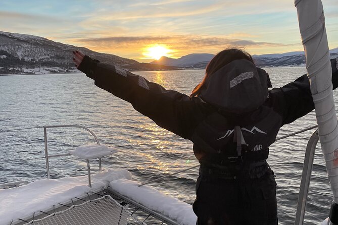 History Fjordcruise Around The Isle Of Tromso - Luxury Catamaran - Comfort inside the luxury catamaran