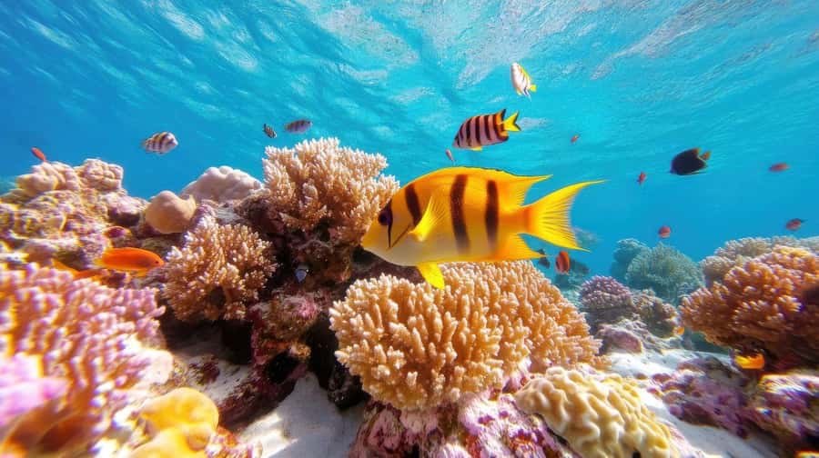 Hurghada: 3 Islands, Dolphins & Snorkel Yacht Trip w/ Lunch - Dolphin watching in the open water