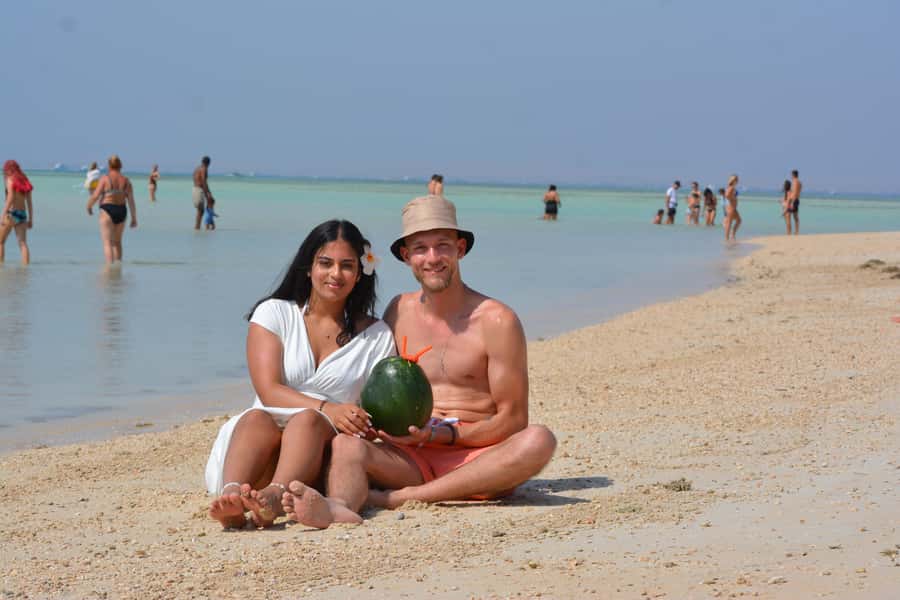 Hurghada: Elegance Yacht Cruise To Orange bay Island W lunch - A Red Sea day built around Orange Bay