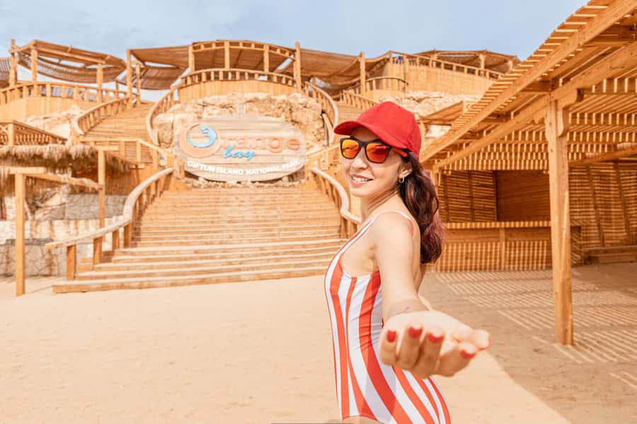 Hurghada: Elegance Yacht Cruise To Orange bay Island W lunch - Orange Bay for one hour