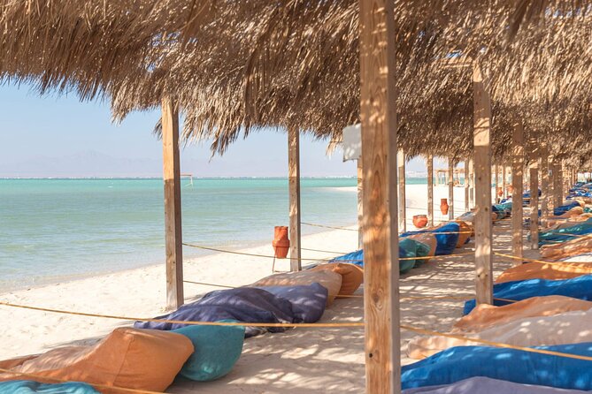 Hurghada: Luxury Cruise to Orange Bay & Hula Hula Island. - Snorkeling over Red Sea coral and fish