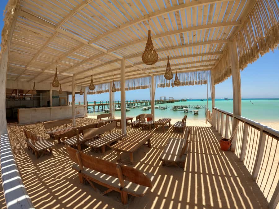 Hurghada: Luxury Cruise Trip to Orange Bay with Lunch - Lunch with fish, kofta, and fruit