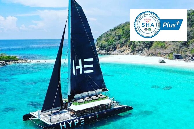 Hype Luxury Catamaran Cruise Experience - Coral Island gives you the first swim