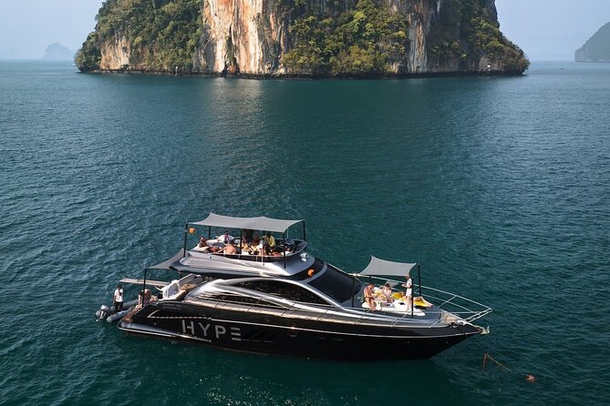 Hype Yacht : VIP tour Krabi Islands & Phang Nga Bay from Phuket - Koh Hong Lagoon, one hour in calm water