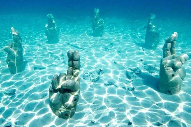 Isla Mujeres on luxury catamaran with snorkel, open bar and lunch - What lunch really means at $130.34
