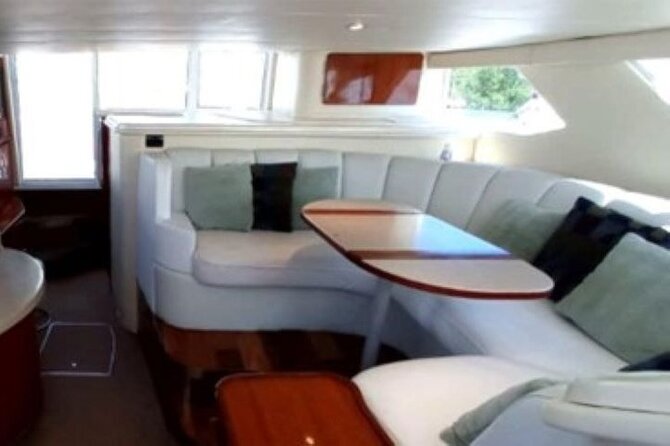 Isla Mujeres snorkeling tour on Exclusive 46ft Yacht in Cancun - Setting out from Sunset Marina
