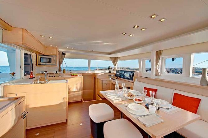 Island Hopping: Santorini Catamaran Charter Cruise with a skipper - What this seven-day catamaran charter really offers