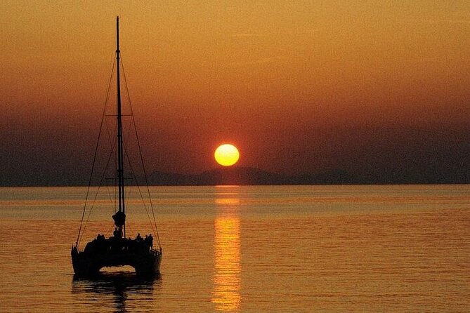 Island Hopping: Santorini Catamaran Charter Cruise with a skipper - Day one, leaving Santorini and settling aboard