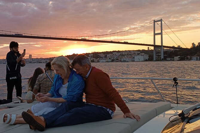 Istanbul Bosphorus Sunset Cruise on Luxury Yacht - Kuruçeşme, Galatasaray Island, Arnavutköy, and Bebek