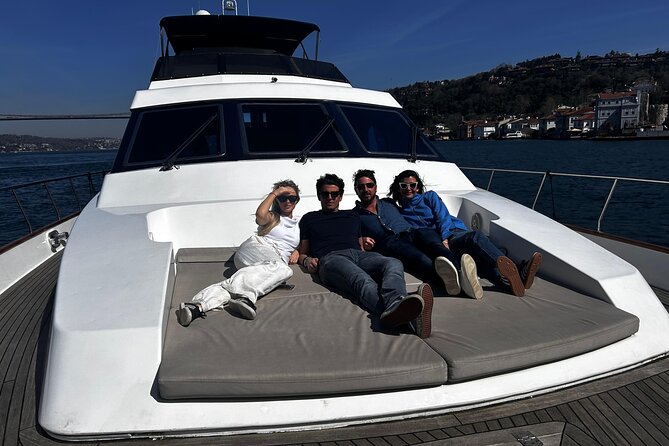 Istanbul Bosphorus Sunset Cruise on the Luxury Yacht - Ortaköy Mosque and the first Bosphorus Bridge