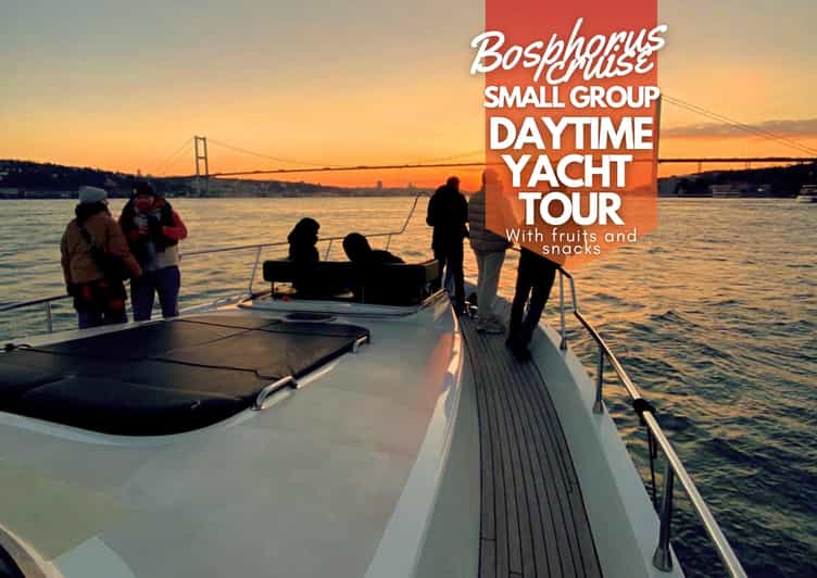 Istanbul: Daytime Bosphorus Yacht Cruise with Fruit & Snacks - From Galata Bridge to the palaces