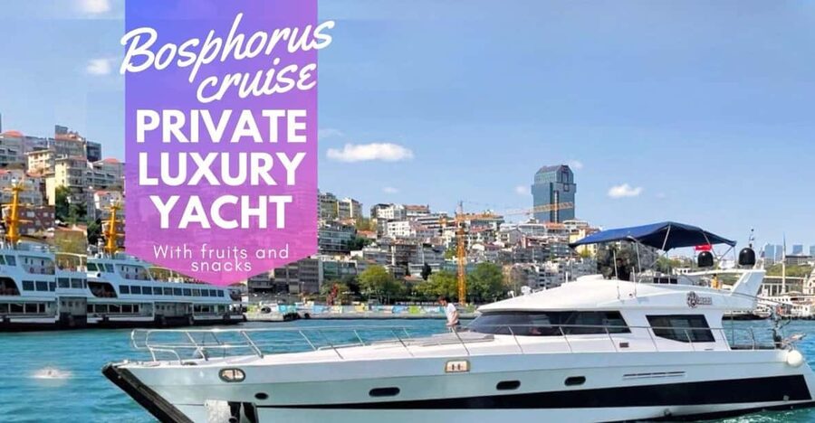 Istanbul: Private Bosphorus Cruise on Luxury Yacht - Turkish tea, photos, and the small details