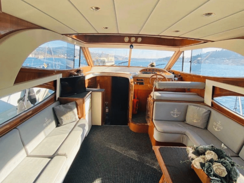 Istanbul: Private Bosphorus Tour On Luxury Yacht - Leaving Bebek Pier and passing the northern sights
