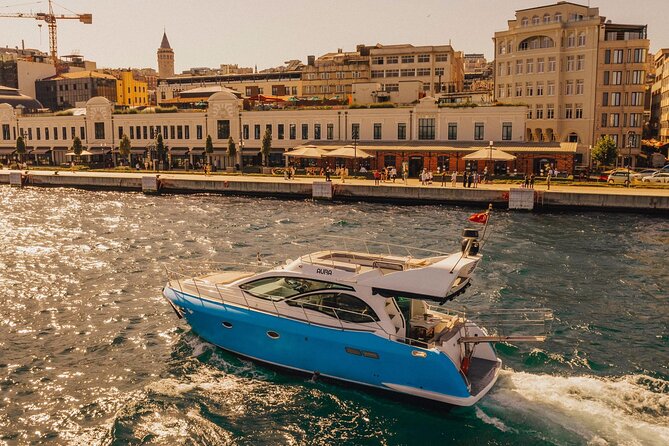 Istanbul Private Luxury Yacht on Bosphorus 14 mt 46feet - Kuzguncuk, Maiden’s Tower, and Sarayburnu