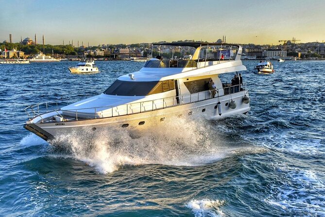Istanbul Private Luxury Yacht on Bosphorus 25 Meter 82 Feet - Dolmabahçe and Çırağan from the water