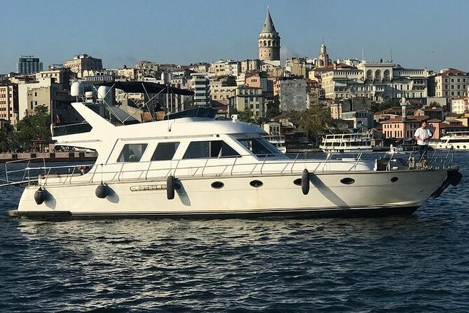 Istanbul Private Yacht Sunset Tour - 2 Hours - Galata Tower and Galata Bridge from the water