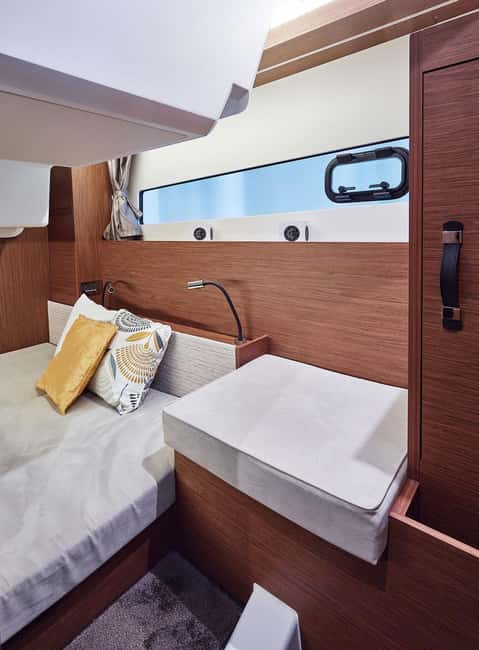 Jeanneau NC33 - Luxury Yacht Charter to Blue Lagoon - Food, fruit, and paid watersports
