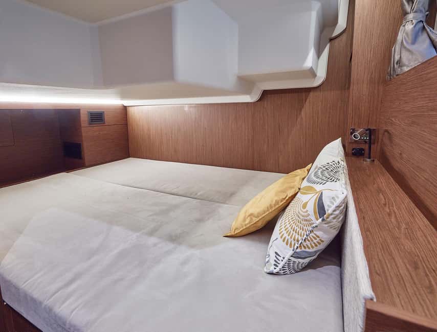 Jeanneau NC33 - Luxury Yacht Charter to Blue Lagoon - What $82 per person buys you