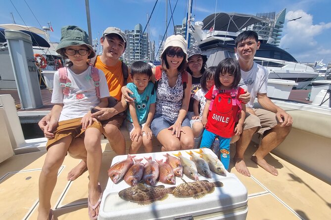 Join-in Yacht Fishing at the Southern Islands of Singapore - Comfort, waves, and weather