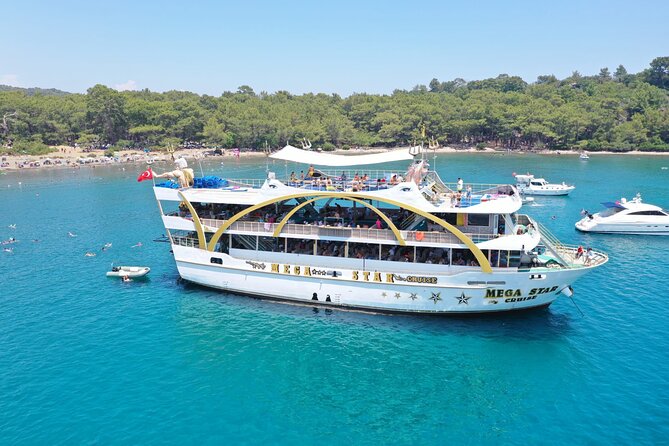Kemer: Luxury Yacht Tour near Olympus and Phaselis Bay with Lunch - Phaselis Bay: swimming first, lunch afterward