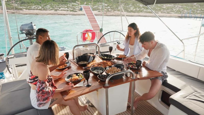 Kissamos: Balos & Gramvousa Luxury Catamaran Cruise - Sailing back through western Crete