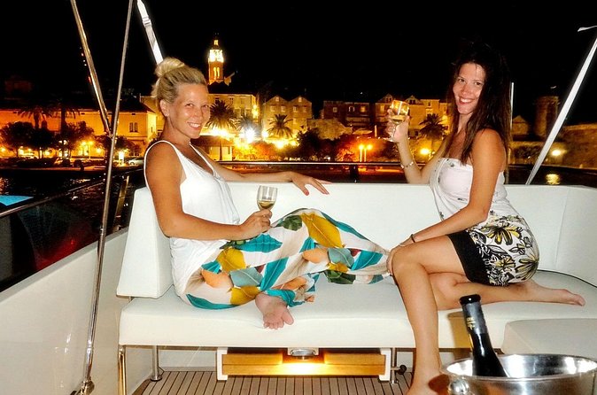Korcula Private Yacht Cruise Including Wine Tasting and Dinner - What the four-course dinner adds