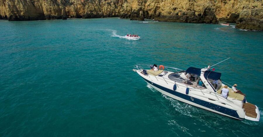 Lagos: Luxury Yacht Charter with Drinks & Tapas - Alvor Lagoon and the Wider Algarve Coast
