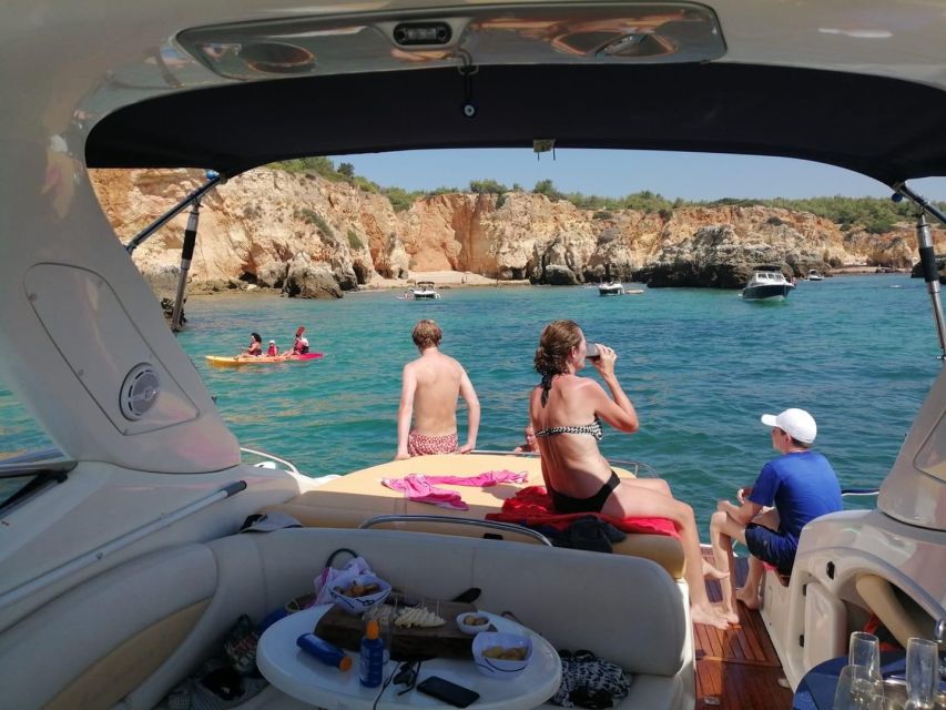 Lagos: Luxury Yacht Charter with Drinks & Tapas - A Comfortable Yacht With Food and Drinks